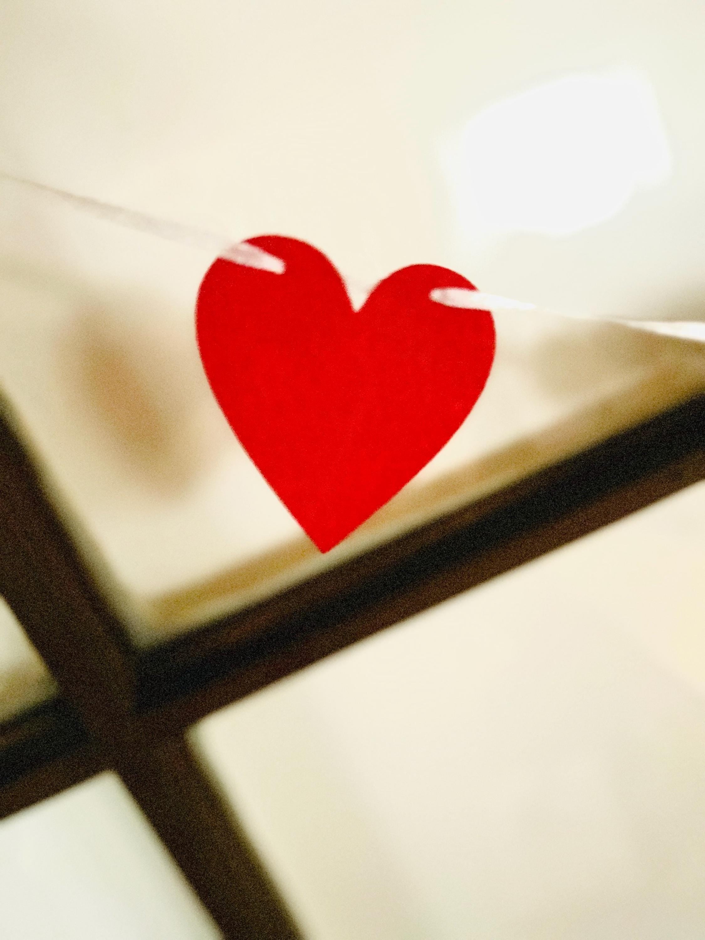 Heart Felt Garland, Felt Pom Pom Garland, Valentine Garland, Valentine's Day Decor, Felt Ball Garland, Wedding Decor, Anniversary Decor